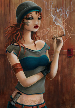 Grafika La Mercenaire palapeli 1000 palaa