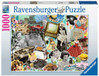Ravensburger Greetings from 1950 s palapeli 1000 palaa