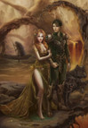 Grafika Cris Ortega Deep in the Underworld palapeli 1000 palaa