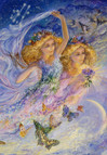 Grafika Josephine Wall, horoskooppi palapeli Kaksoset 1000 palaa