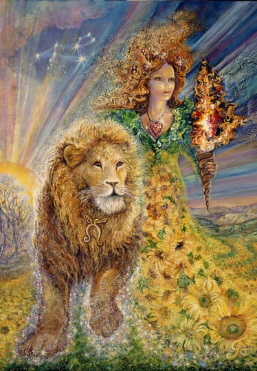 Grafika Josephine Wall, horoskooppi palapeli, Leijona 1000 palaa