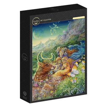 Grafika Josephine Wall, horoskooppi palapeli, Härkä, 1000 palaa