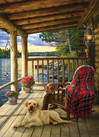 Cobble Hill Cabin Porch palapeli 1000 palaa