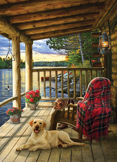 Cobble Hill Cabin Porch palapeli 1000 palaa