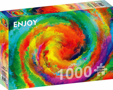 Enjoy Colorful Gradient Swirl palapeli 1000 palaa