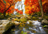 Enjoy Autumn Waterfall palapeli 1000 palaa