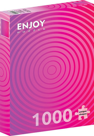 Enjoy Circle Gradient Number One palapeli 1000 palaa