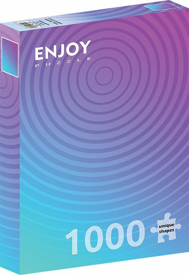 Enjoy Circle Gradient Number Three palapeli 1000 palaa