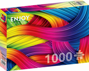Enjoy Knitting Rainbows palapeli 1000 palaa
