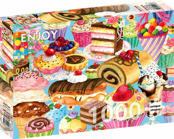 Enjoy Sweet Treats palapeli 1000 palaa