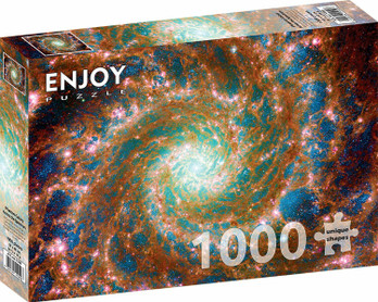 Enjoy Phantom Galaxy Across the Spectrum palapeli 1000 palaa