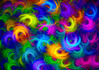 Enjoy Abstract Neon Feathers palapeli 1000 palaa