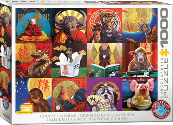 Eurographics Chinese Calendar palapeli 1000 palaa