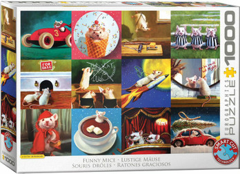 Eurographics Funny Mice palapeli 1000 palaa