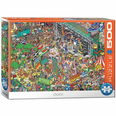 Eurographics Martin Berry, Oops!, XXL palat palapeli 500 palaa