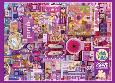 Cobble Hill Purple palapeli 1000 palaa