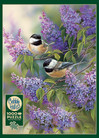 Cobble Hill Chickadees and lilacs palapeli 1000 palaa