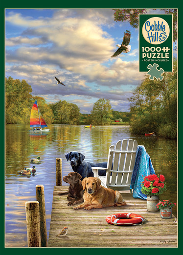 Cobble Hill Dog Day Afternoon palapeli 1000 palaa