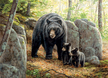 Cobble Hill Mama Bear palapeli 1000 palaa