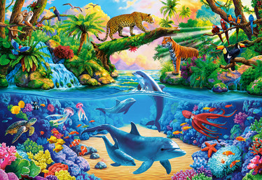 Castorland Wild Nature palapeli 1000 palaa