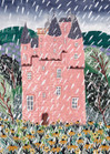 Pieces & Peace Pink Castle palapeli 500 palaa