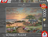 Schmidt Thomas Kinkade Seaside Cottage palapeli 1000 palaa