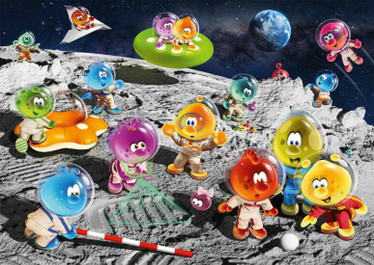 Schmidt Space Bubble Club On the Moon palapeli 1000 palaa