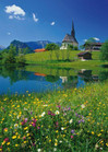 Schmidt Einsiedlhof and St Nicholas Church palapeli 1000 palaa