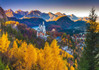 Schmidt Autumnal Neuschwanstein castle palapeli 1000 palaa