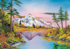 Schmidt Bob Ross, Reflections palapeli 1000 palaa