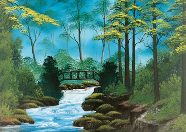 Schmidt Bob Ross, Secluded Bridge palapeli 1000 palaa