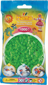 Hama pussi 1000 vihreä hohtava, 207-42