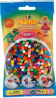 Hama pussi 1000 perus/kirkasväri mix, 207-68