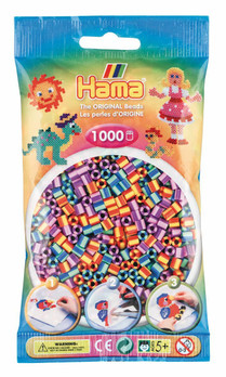 Hama pussi 1000 keltaraitaMix 92, 5 väriyhdistelmää, 207-92