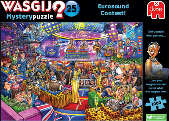 Wasgij Mystery 25 Eurosong contest palapeli 1000 palaa