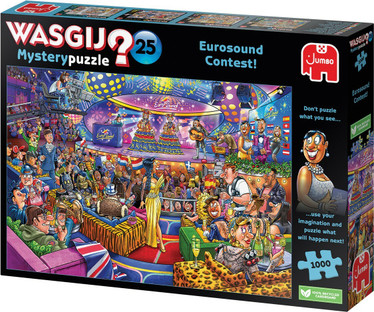 Wasgij Mystery 25 Eurosong contest palapeli 1000 palaa