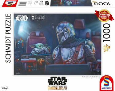 Schmidt Star Wars The Mandalorian Two for the Road  palapeli 1000 pala
