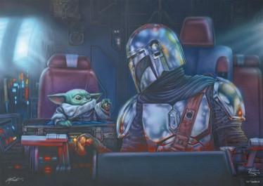 Schmidt Star Wars The Mandalorian Two for the Road  palapeli 1000 pala