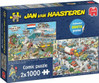 Jan Van Haasteren Traffic Chaos&By Air Land and sea 2x1000 palaa