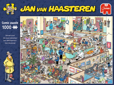 Jan van Haasteren gett well soon! palapeli 1000 palaa