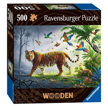 Ravensburger Wooden Tiger palapeli 500 palaa