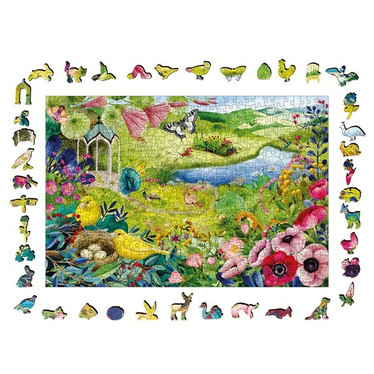 Ravensburger Wooden Nature Garden palapeli 500 palaa