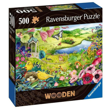Ravensburger Wooden Nature Garden palapeli 500 palaa