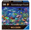 Ravensburger Wooden Under the Sea palapeli 500 palaa