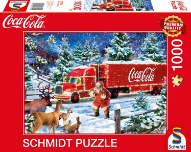Schmidt Coca Cola Christmas Truck palapeli 1000 palaa