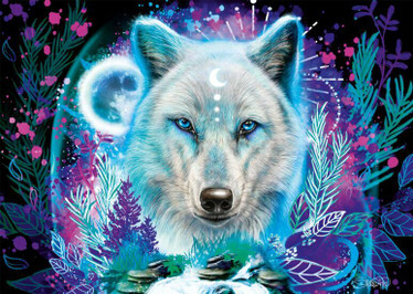 Schmidt Sheena Pike, Arctic Wolf Neon palapeli 1000 palaa