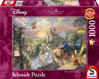 Schmidt Thomas Kinkade Beauty & the Beast Falling in Love palapeli
