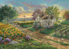 Schmidt Thomas Kinkade Sunflower Fields palapeli 1000 palaa