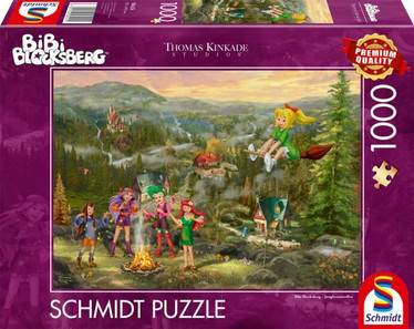 Schmidt Thomas Kinkade, Bibi Blocksberg palapeli 1000 palaa