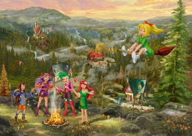 Schmidt Thomas Kinkade, Bibi Blocksberg palapeli 1000 palaa